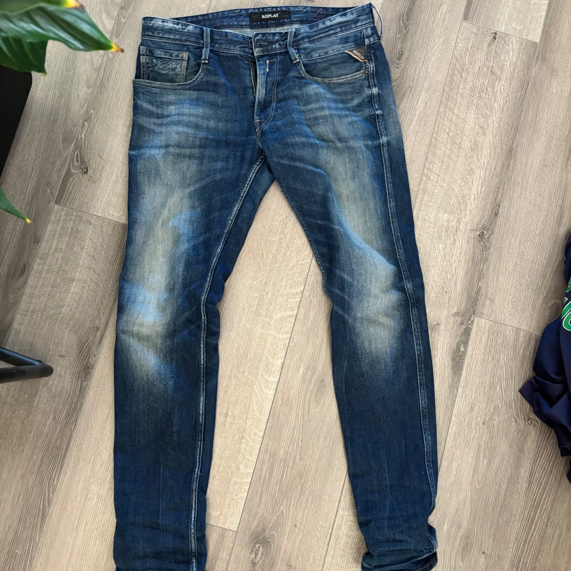 Replay blå jeans slim fit
