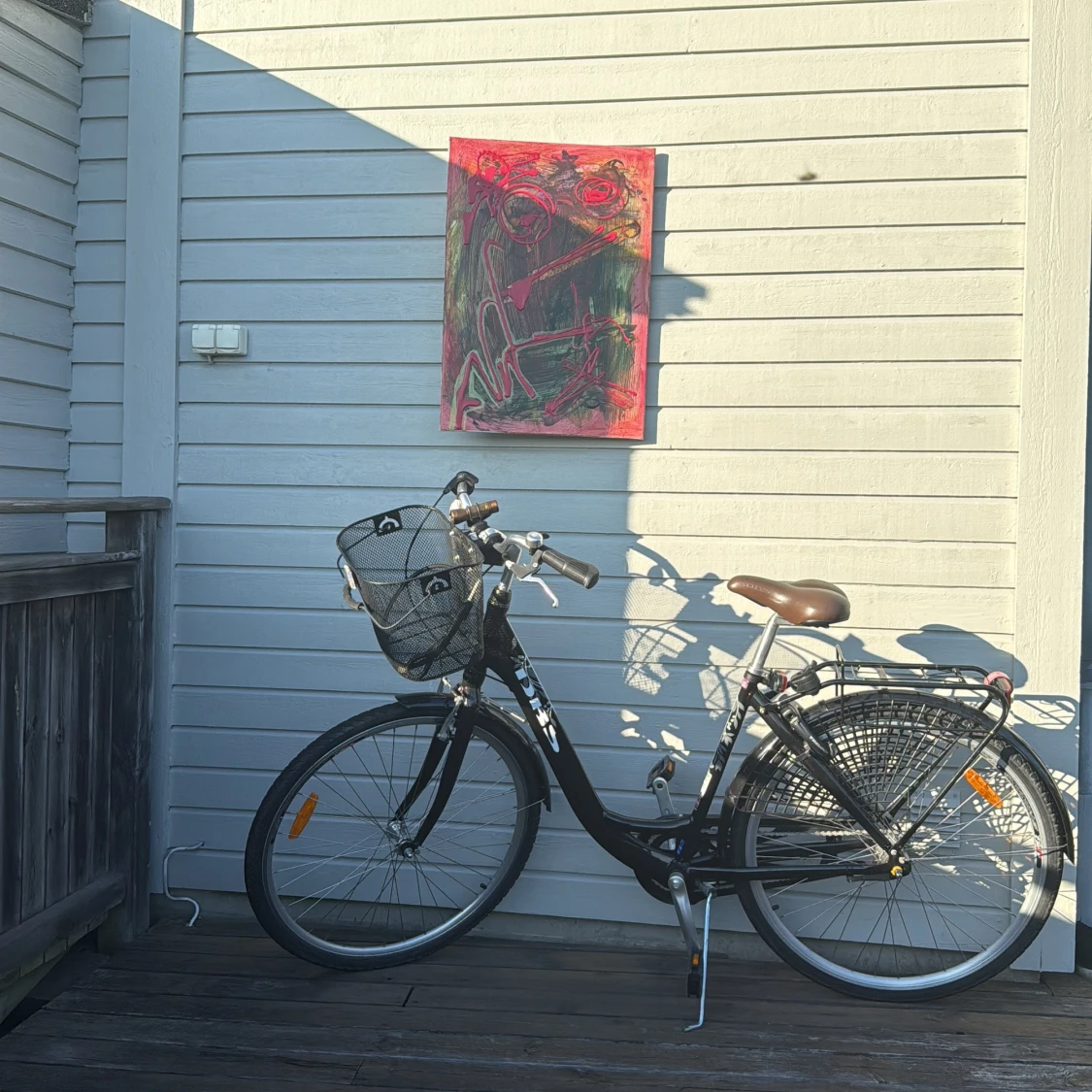 Abstrakt konstverk (70x50cm) - 1