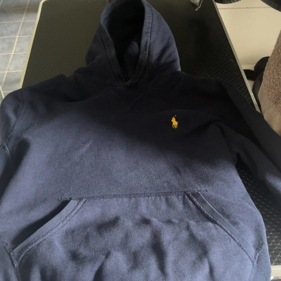 Mörkblå hoodie från Polo Ralph Lauren
