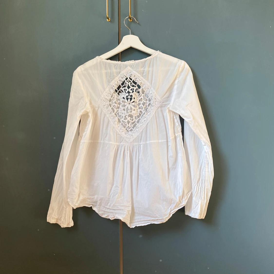 Supersöt vit Odd Molly blus - 1