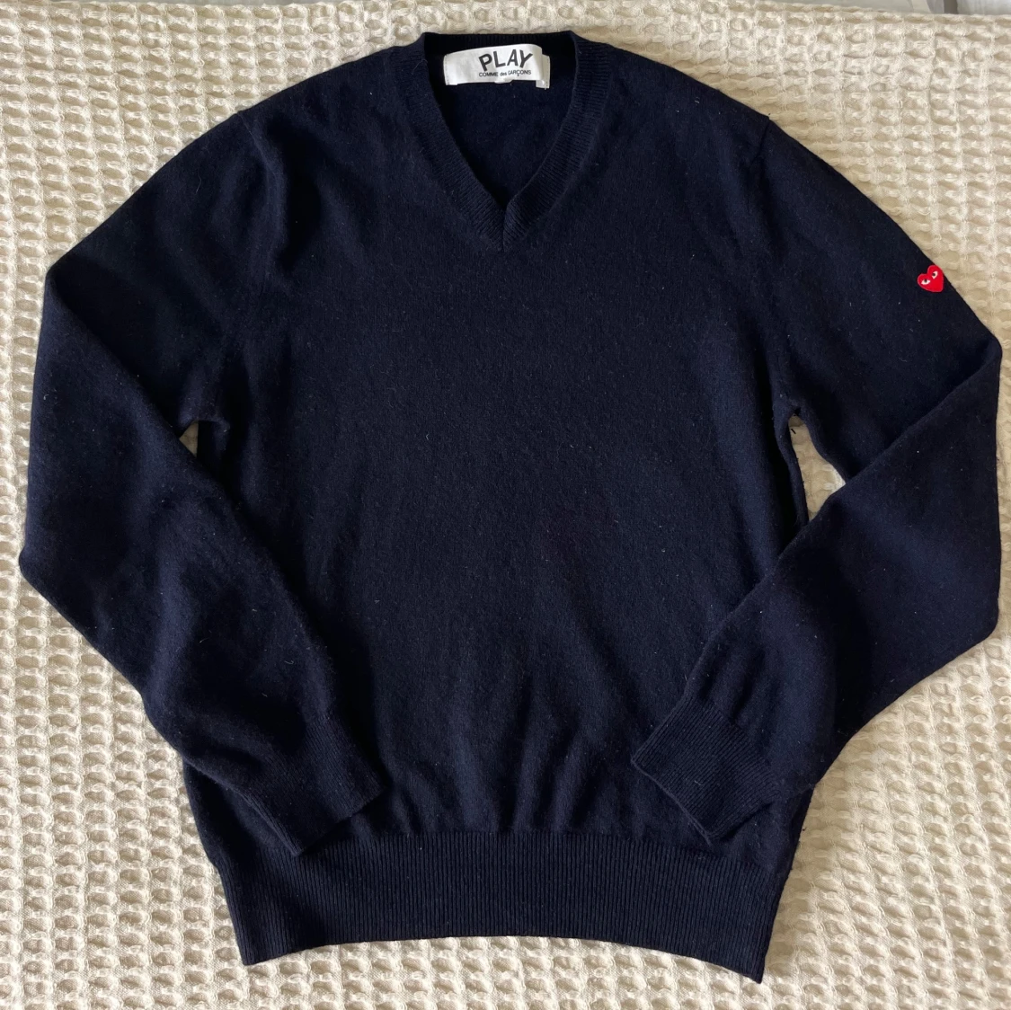 Comme des Garcons stickad tröja