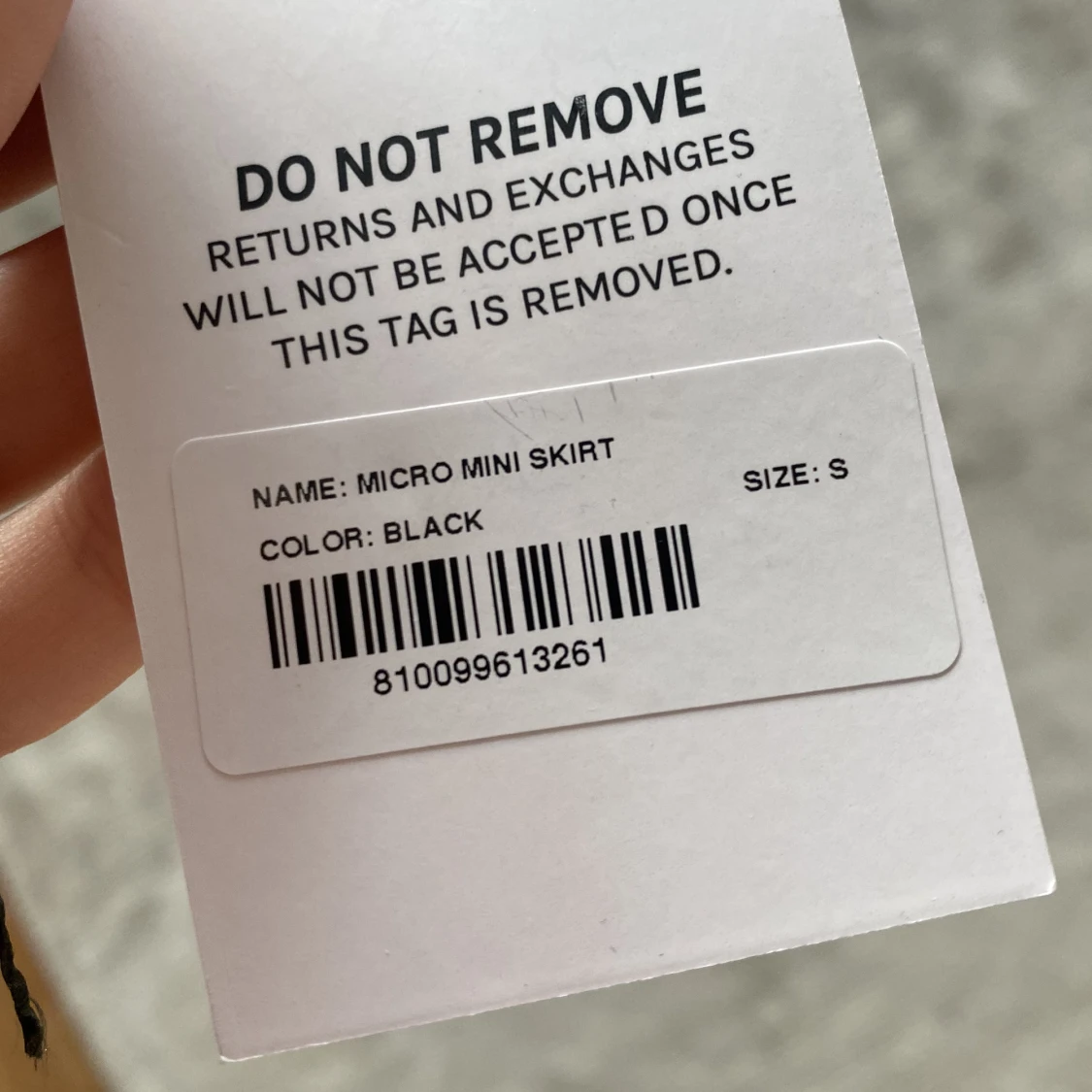 Micro Mini Skirt Miaou - 90