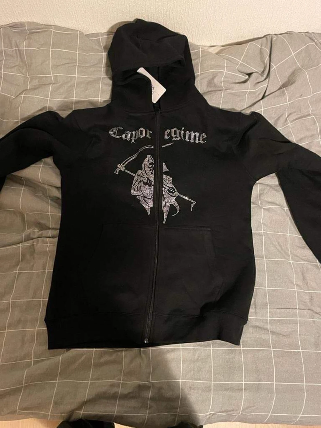 Rhinestone Hoodie Stl L - 90