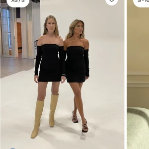 Djerf avenue tube dress - Djerfavenue klänning med tillhörande ärmar. Stl S, använd fåtal gånger💘