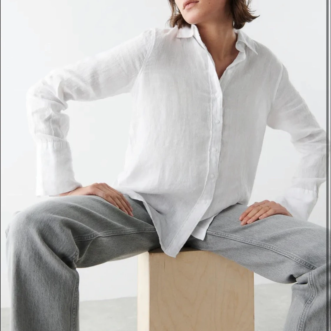 Linne skjorta