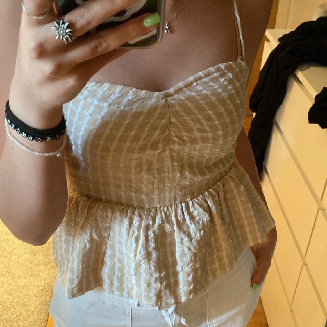 Supersöt topp med mönster - 91