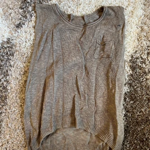 one of a kind linne - sytt själv men använder aldrig! tank top fit, stickat matrial