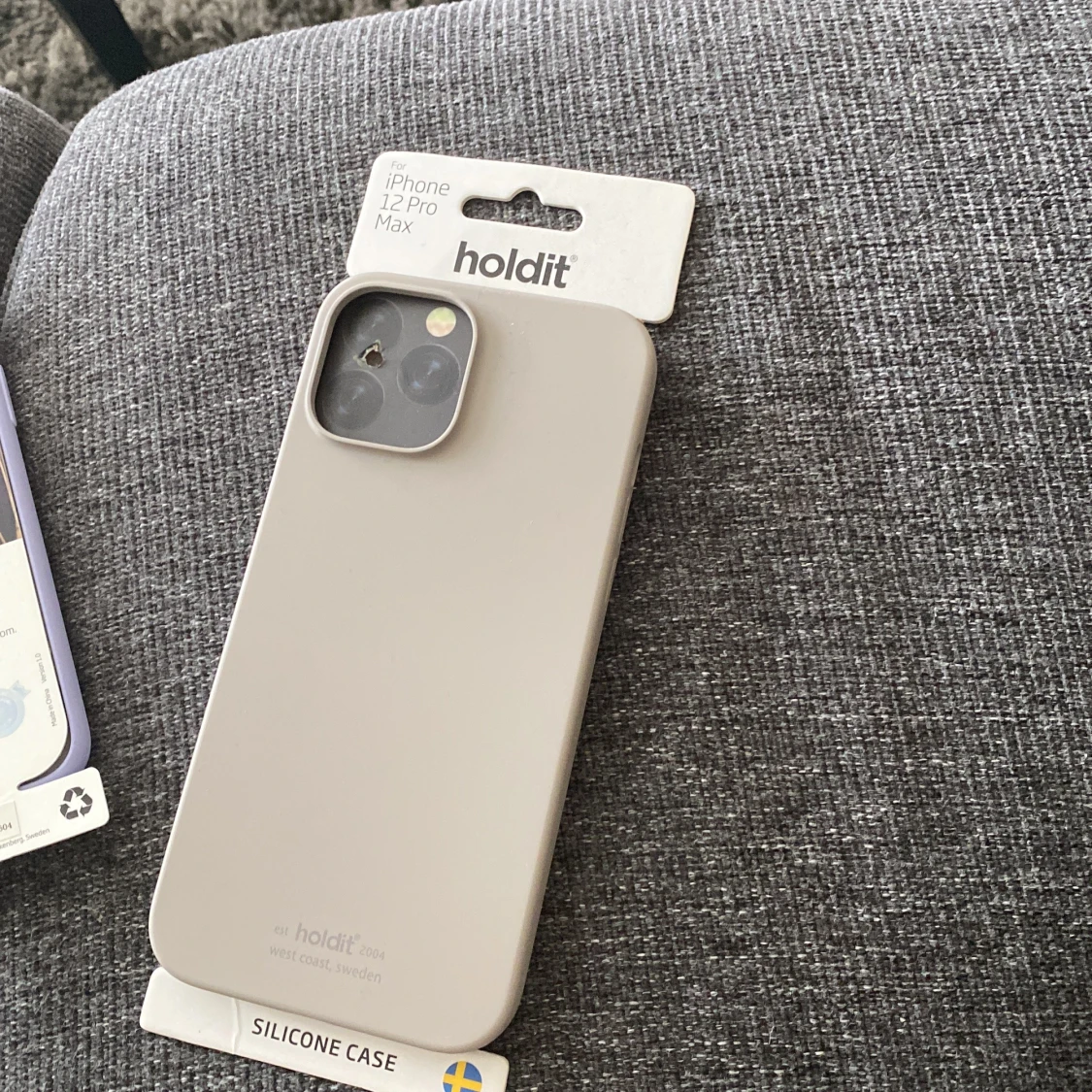 Grått mobilskal 🤎🤍 - 90