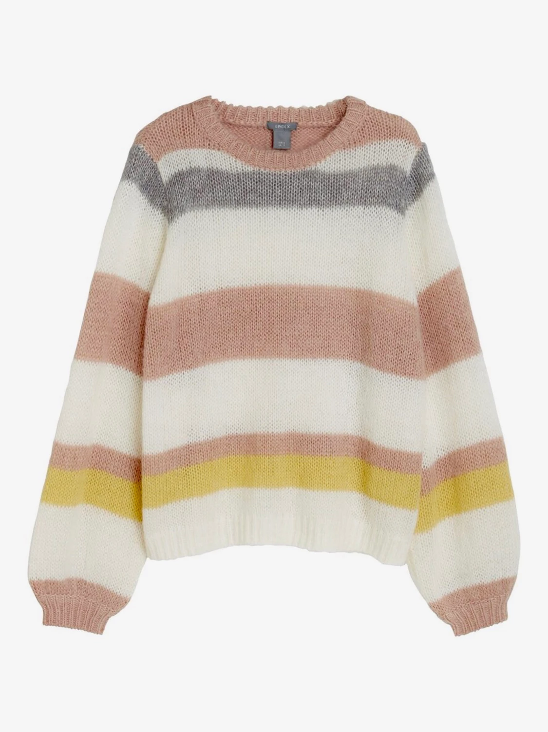 Lindex varm stickad  tröja i ullmix Ny! XL overize  - 91