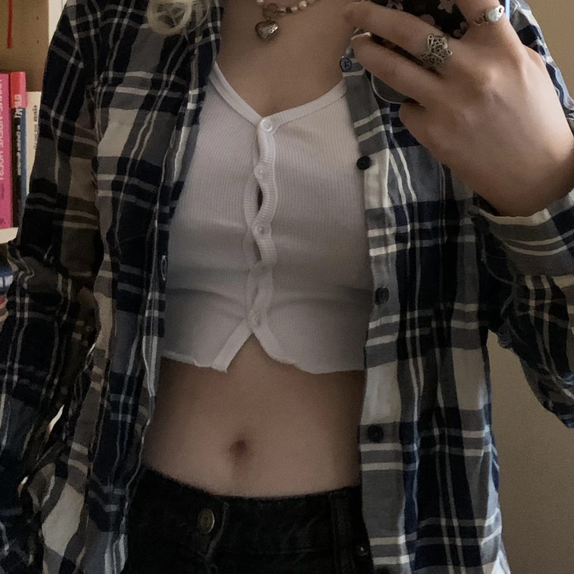 Två rutiga skjortor<3 - 90