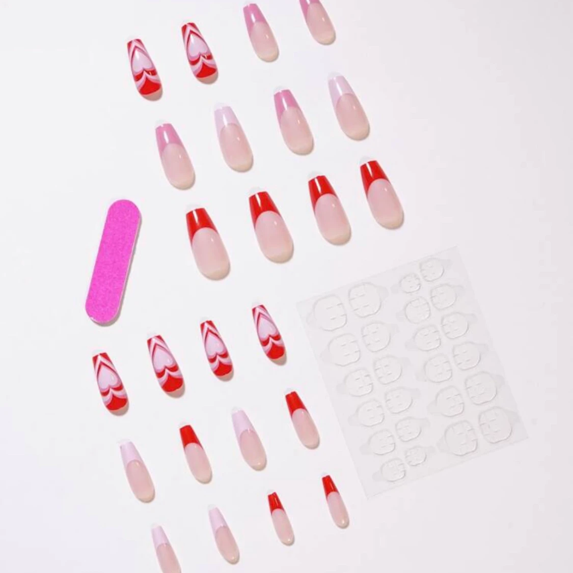 Trendy press on naglar 💅🏽  - 90