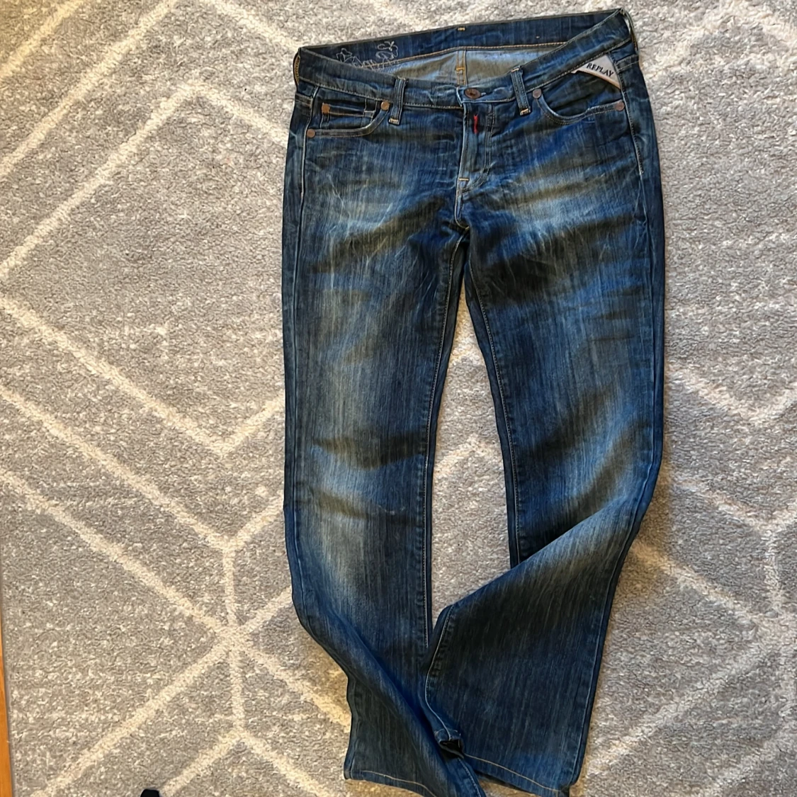 Lågmidjade jeans 