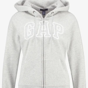 Gap zip hoodie - Grå Gap hoodie i S! Skriv för bilder☺️