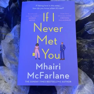 If I never met you - bok  - En bok som är oläst som jag helt enkelt ej vill ha längre. Lite skada uppe på hörnet. Original pris-159kr säljs för 120kr + frakt 