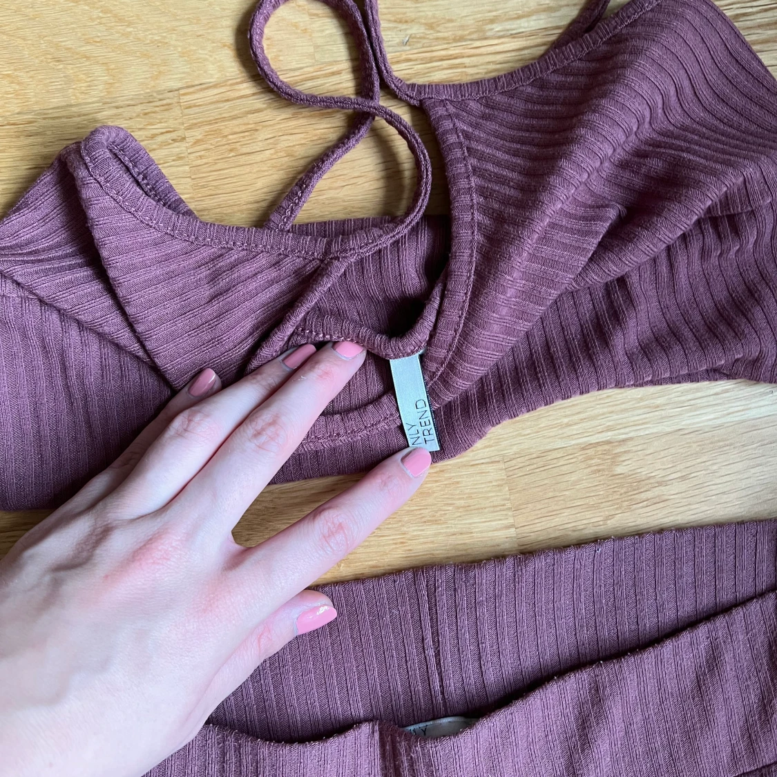 NLY trend 38 M Crop Top & Byxor Set - 90