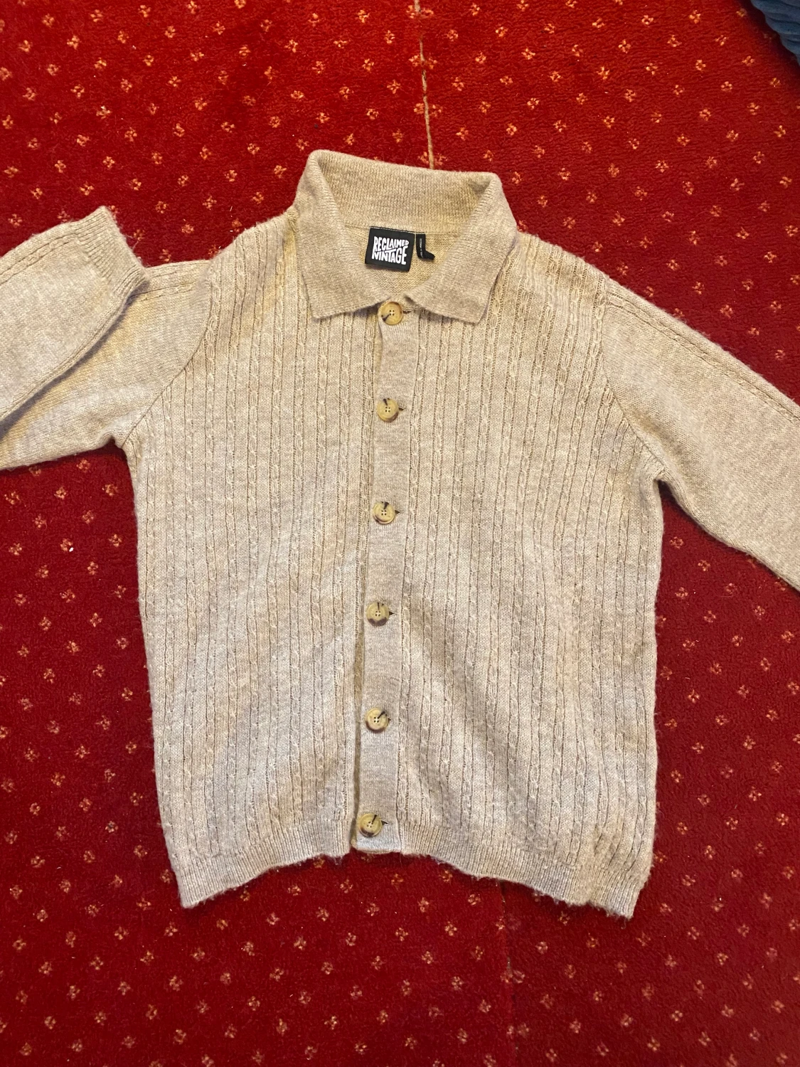 Stickad OversizeCardigan - 90