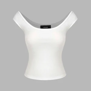 Topp - Topp med snygg skurning och passform. Helt oanvänd! 🤍 