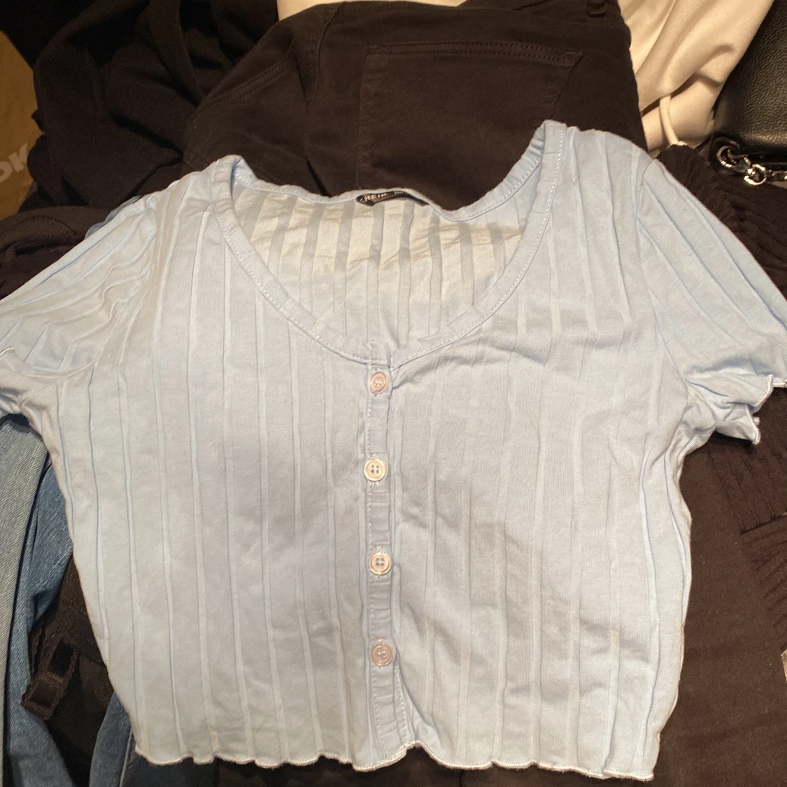 Ljus blå tröja  - 90