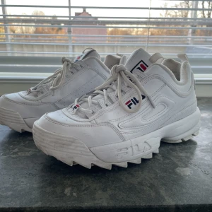 Fila Disruptor II - Fila sneakers, använda ca 10 gånger förra säsongen.  Små i storleken. 