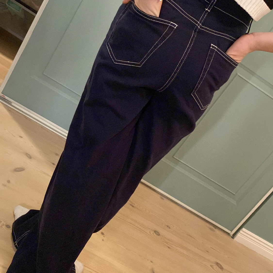 Blå vita jeans💋 - 91