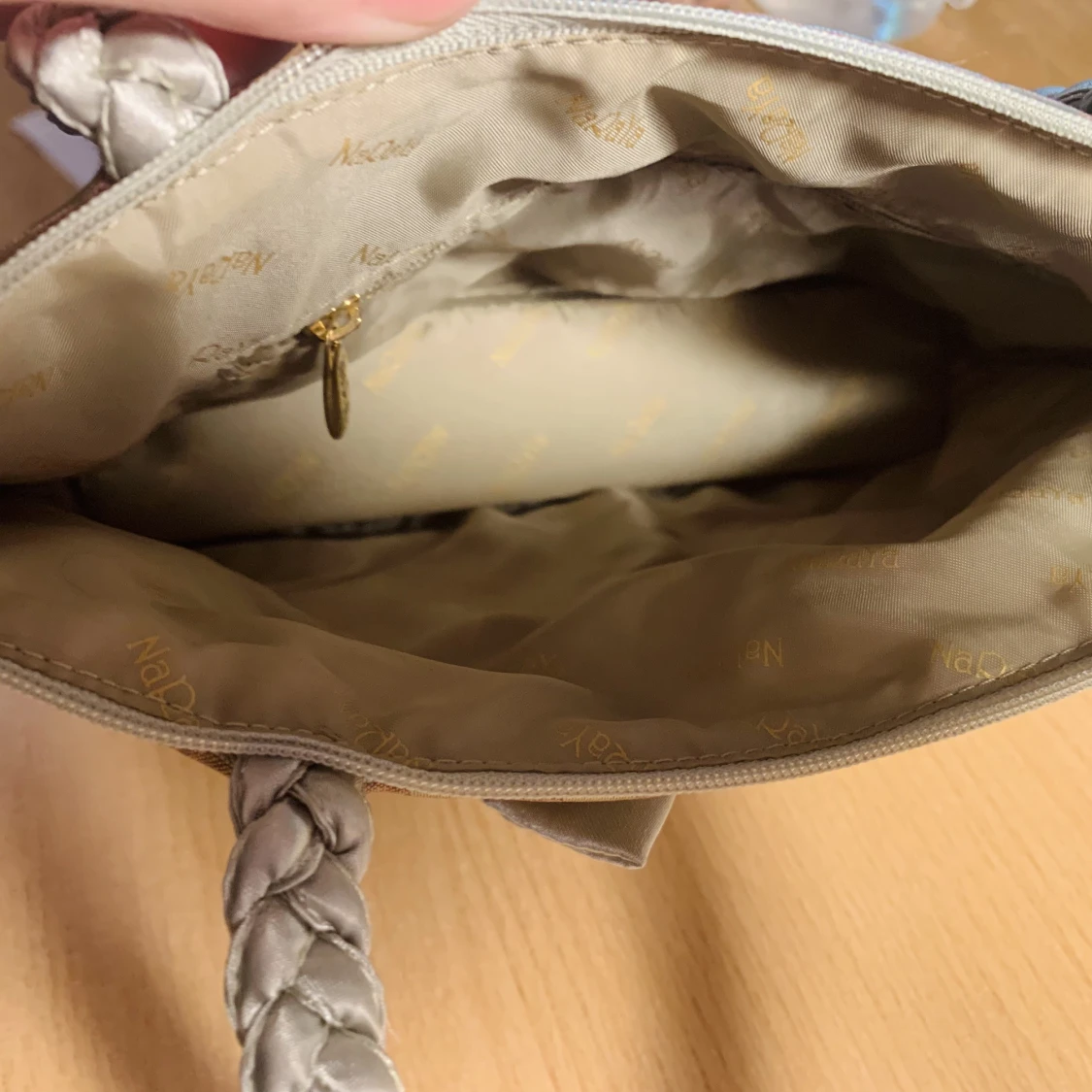 Söt olive/brun handväska - 91