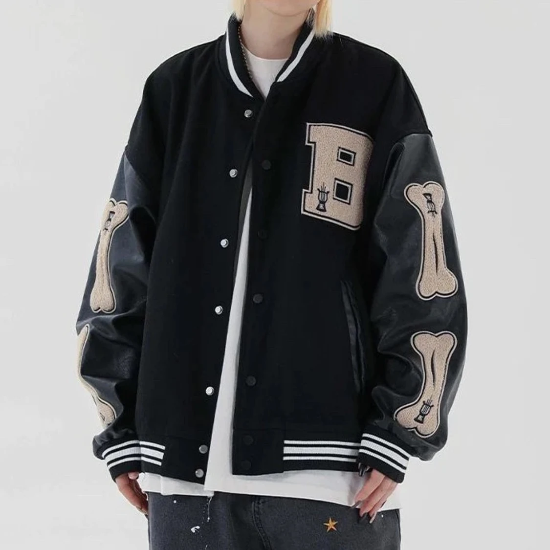 Bone Varsity jacket - 90