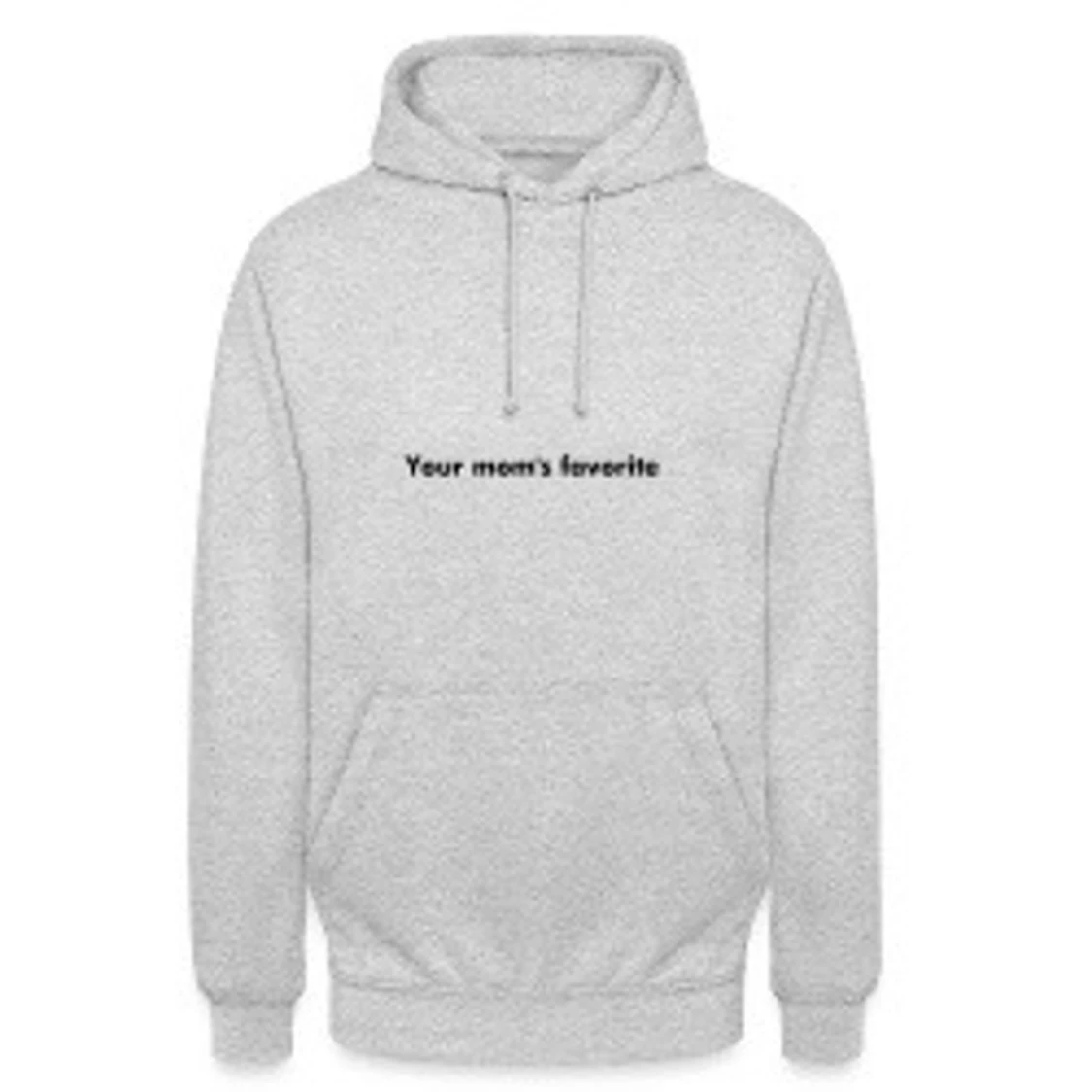 Grå hoodie