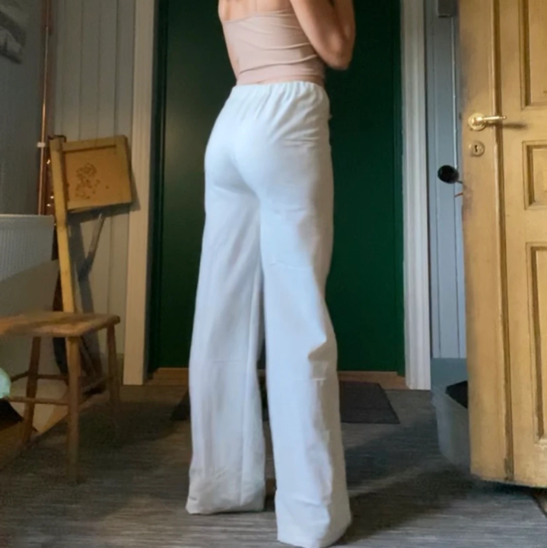 Linnebyxor långa  - 90