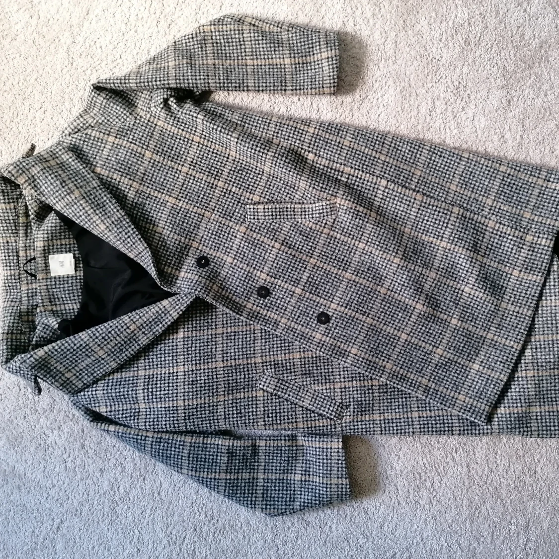 Checkered coat - 90