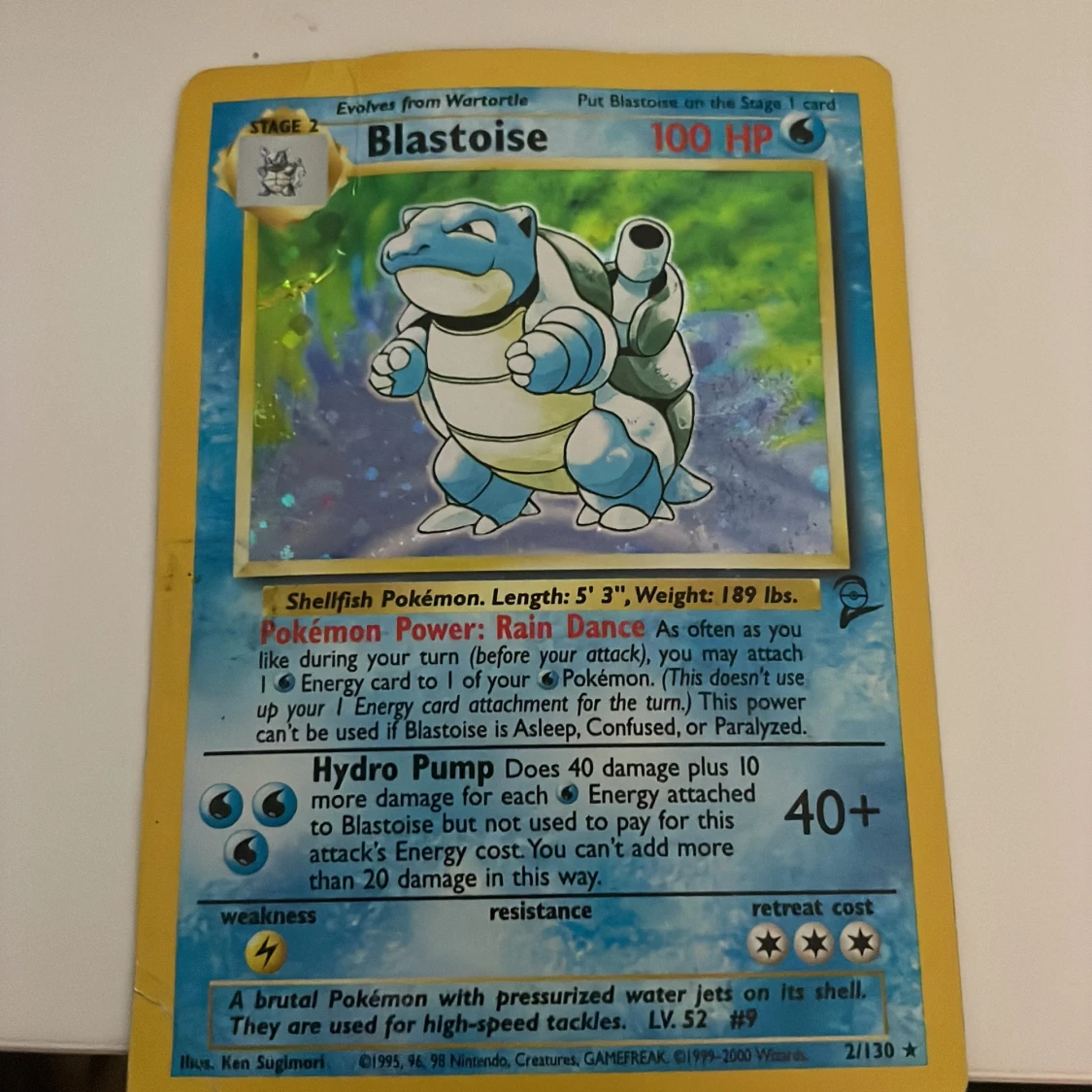 Pokemonkort Blastoise