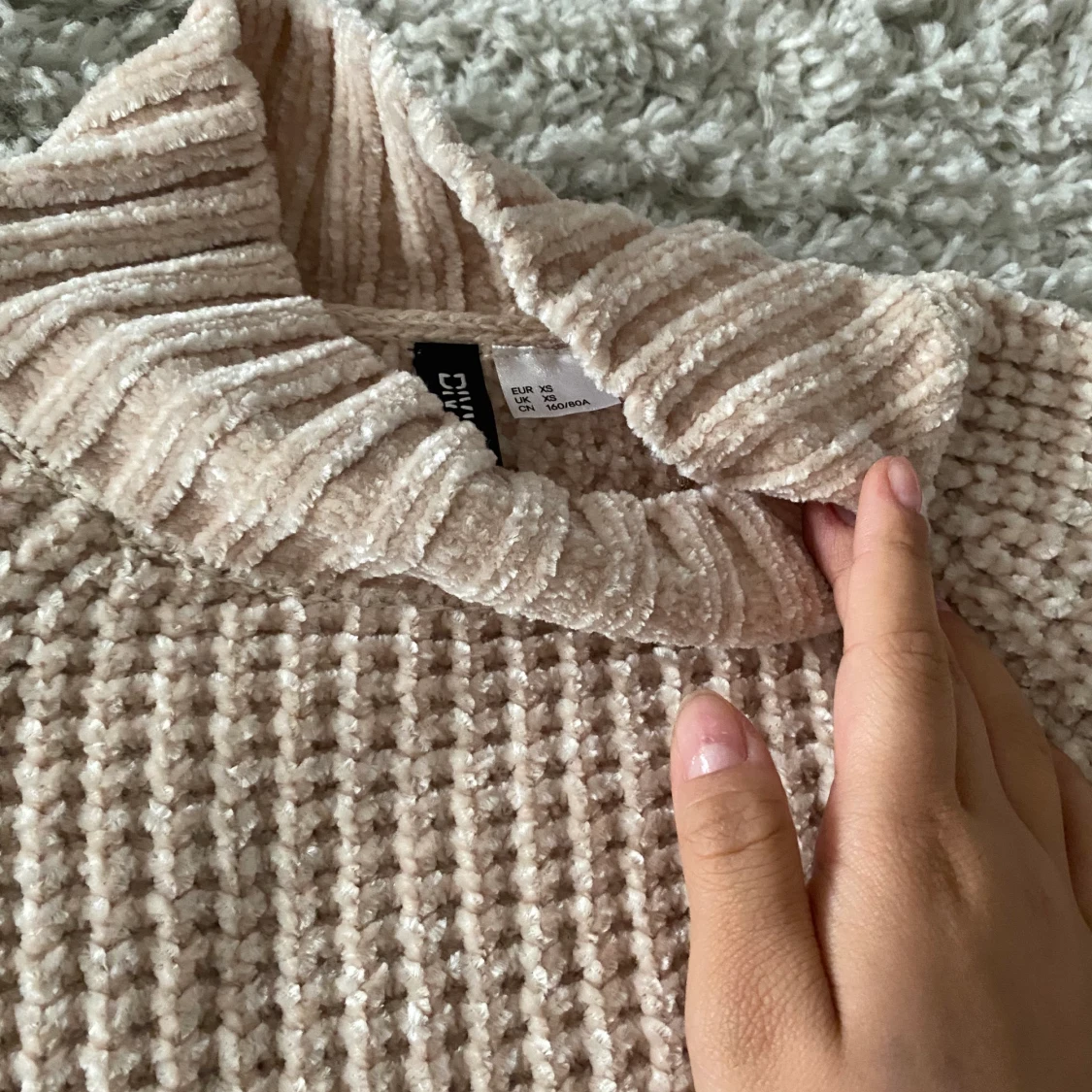 Stickad tröja - 90