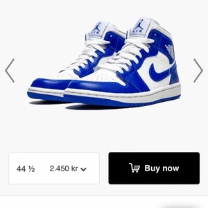 Jordan 1 blue  - Hej jag säljer dessa Jordan 1 Kentucky blue mid.