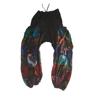 Tie-Dye Patchwork Harem pants with big pockets. So comfortable and oversized L/XL