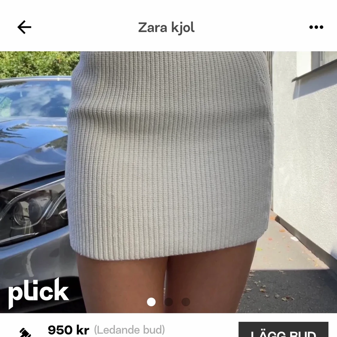 Eftertraktad stickad zarakjol - 90