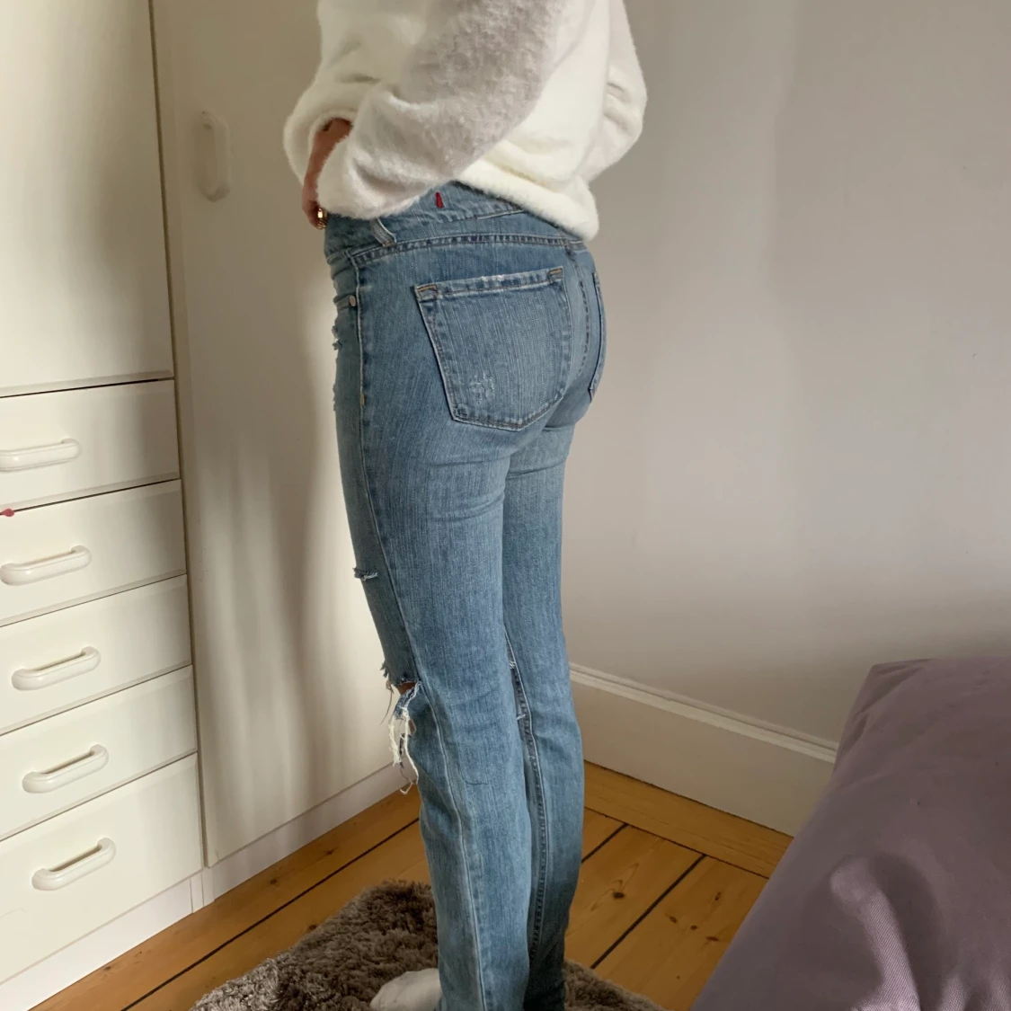 Lågmidjade jeans  - 90