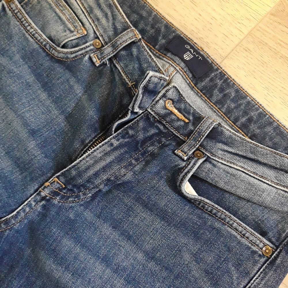 Marinblå Gant jeans dam - Jeans & Byxor | Plick Second Hand