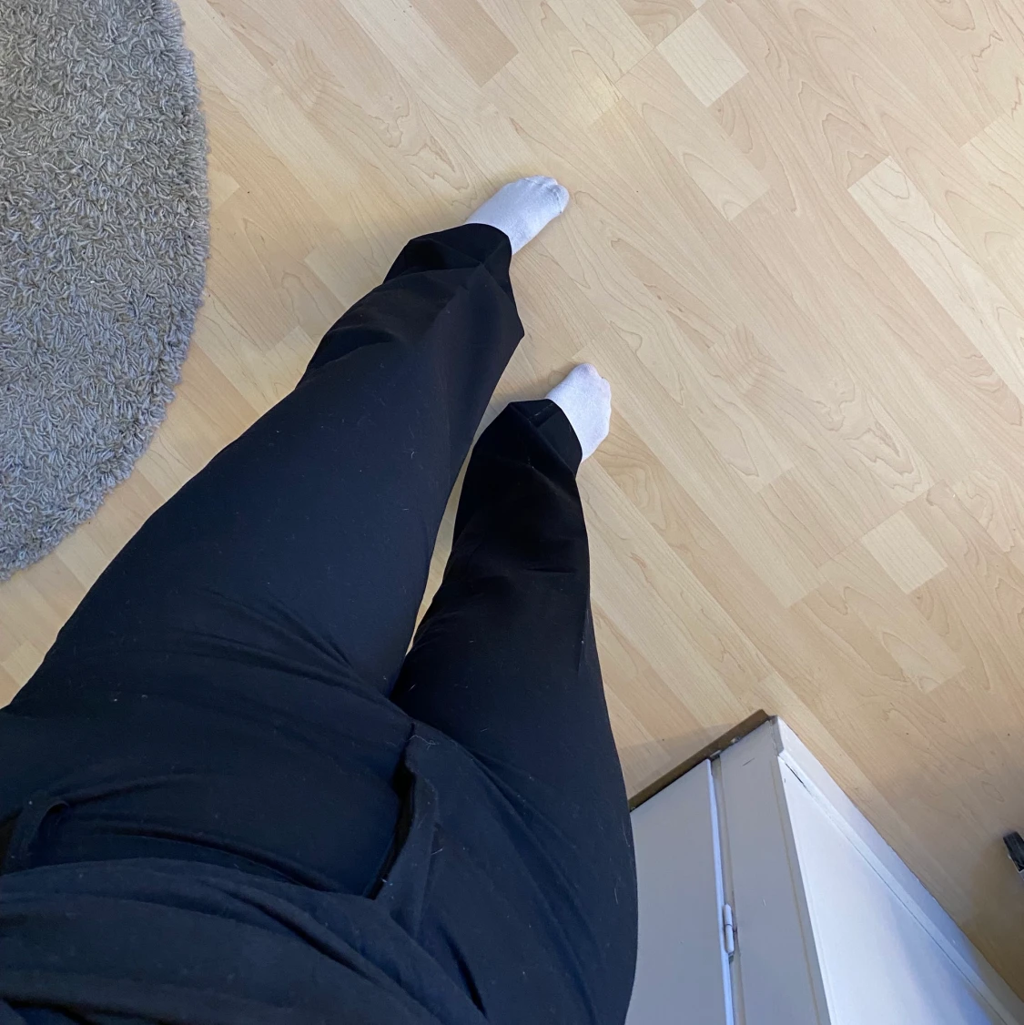 Svarta jättefina Kostymbyxor  - 90