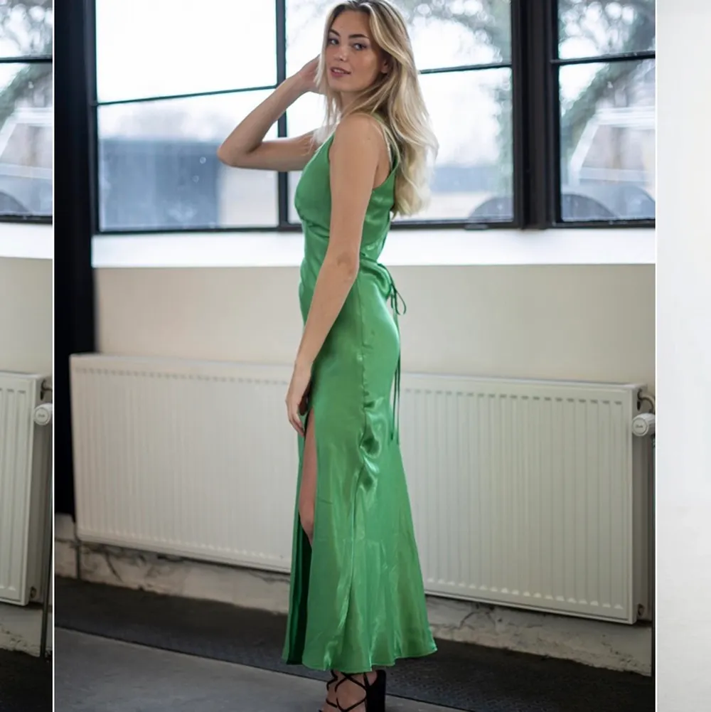 Säljer denna super drömmiga gröna vintage klänningen från Itsmay. Den är nästan som ny endast använd vid ett enstaka tillfälle. Så otroligt fin grön färg och perfekt till festligare tillfällen💖 hör av dig vid frågor! Nypris: 959 kronor. Klänningar.