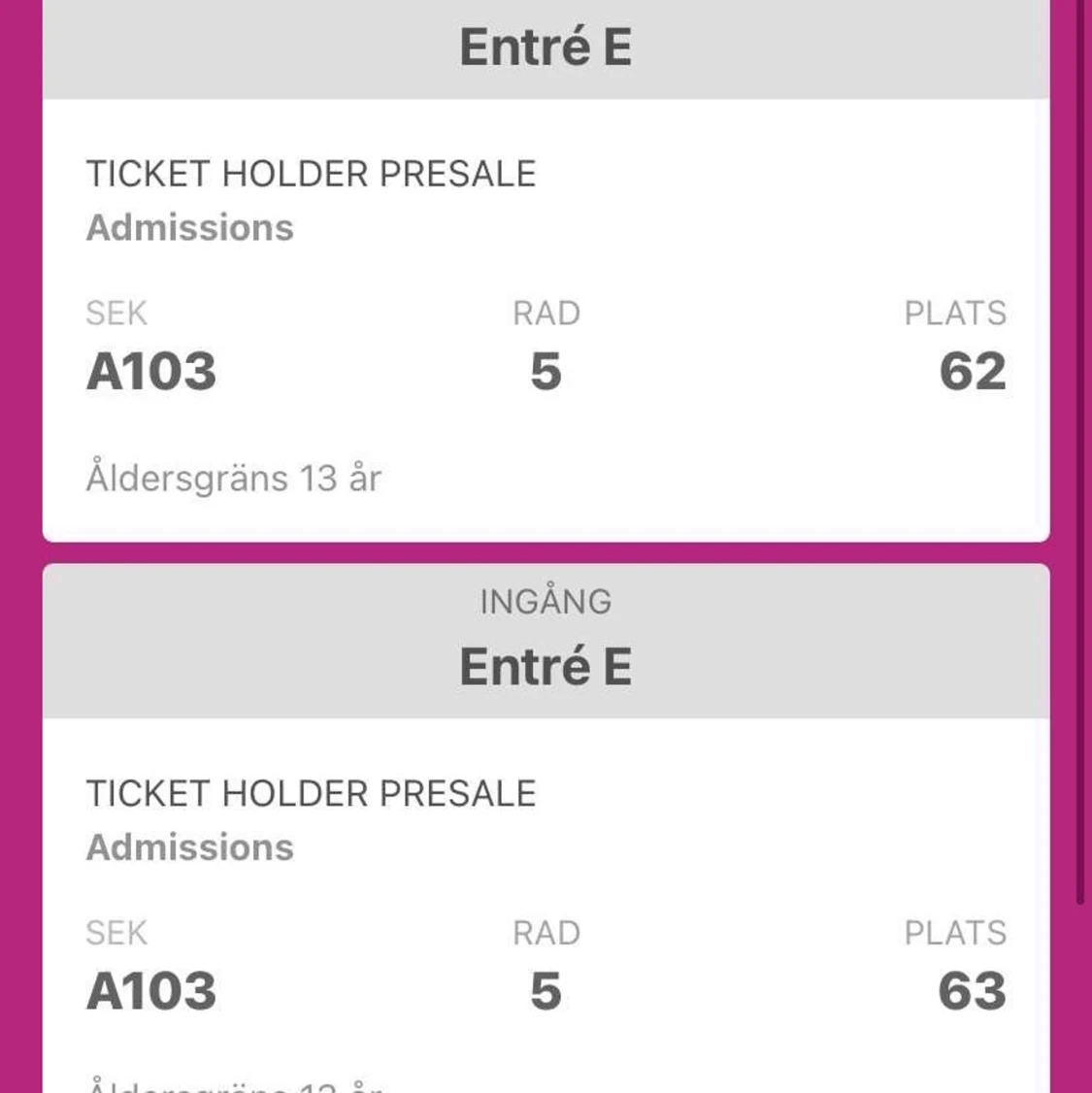  Harry Styles biljetter!!!! - 91