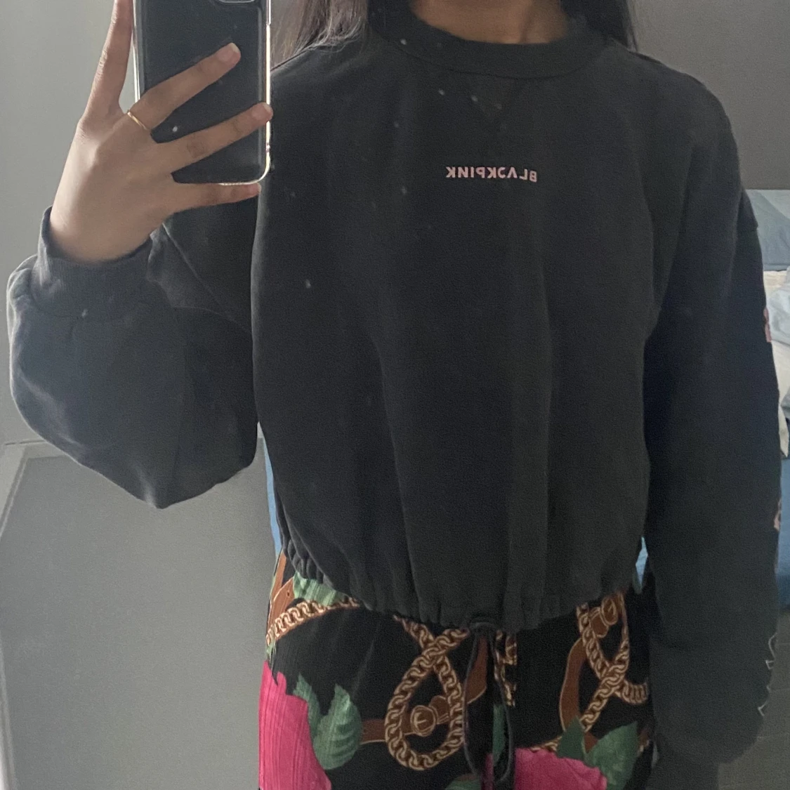 Blackpink cropped sweatshirt - 90