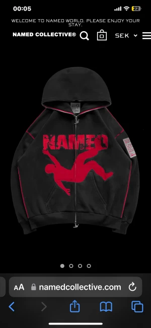 Namedcollective hoodie - Hoodie som jag säljer för att jag inte använder så mycket, använd 1-2 ggr,, ser helt ny ut, ny pris 1200
