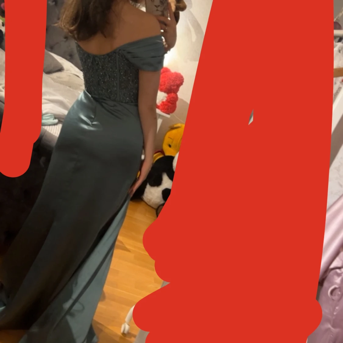 Balklänning grön - 91