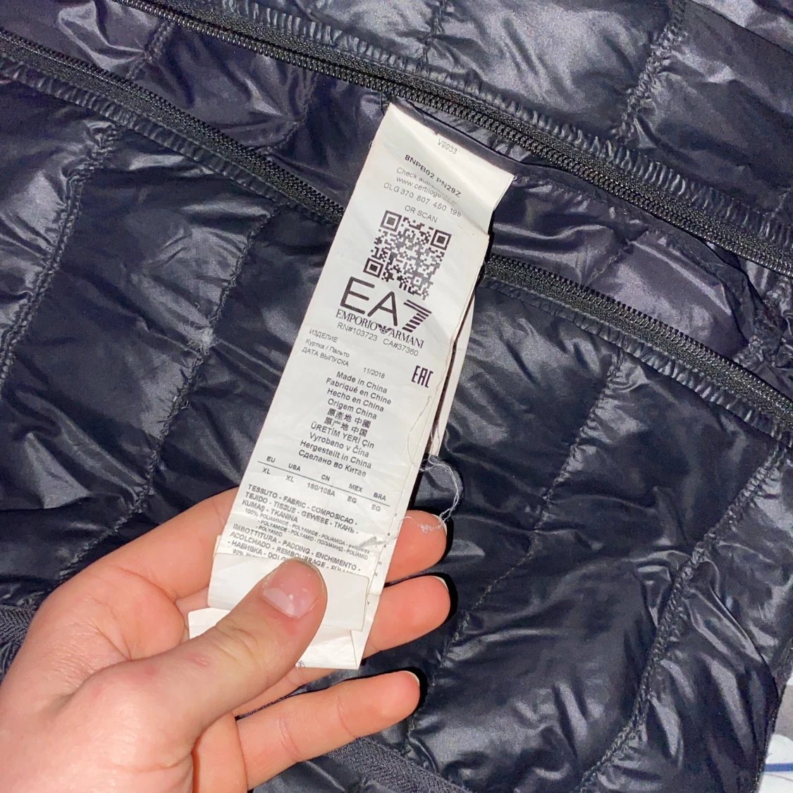 Armani vind jacka  - 90