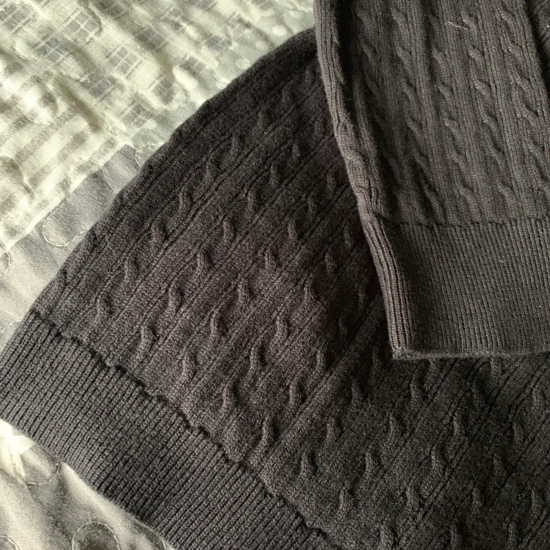 Svart stickad tröja från us polo St L - 91