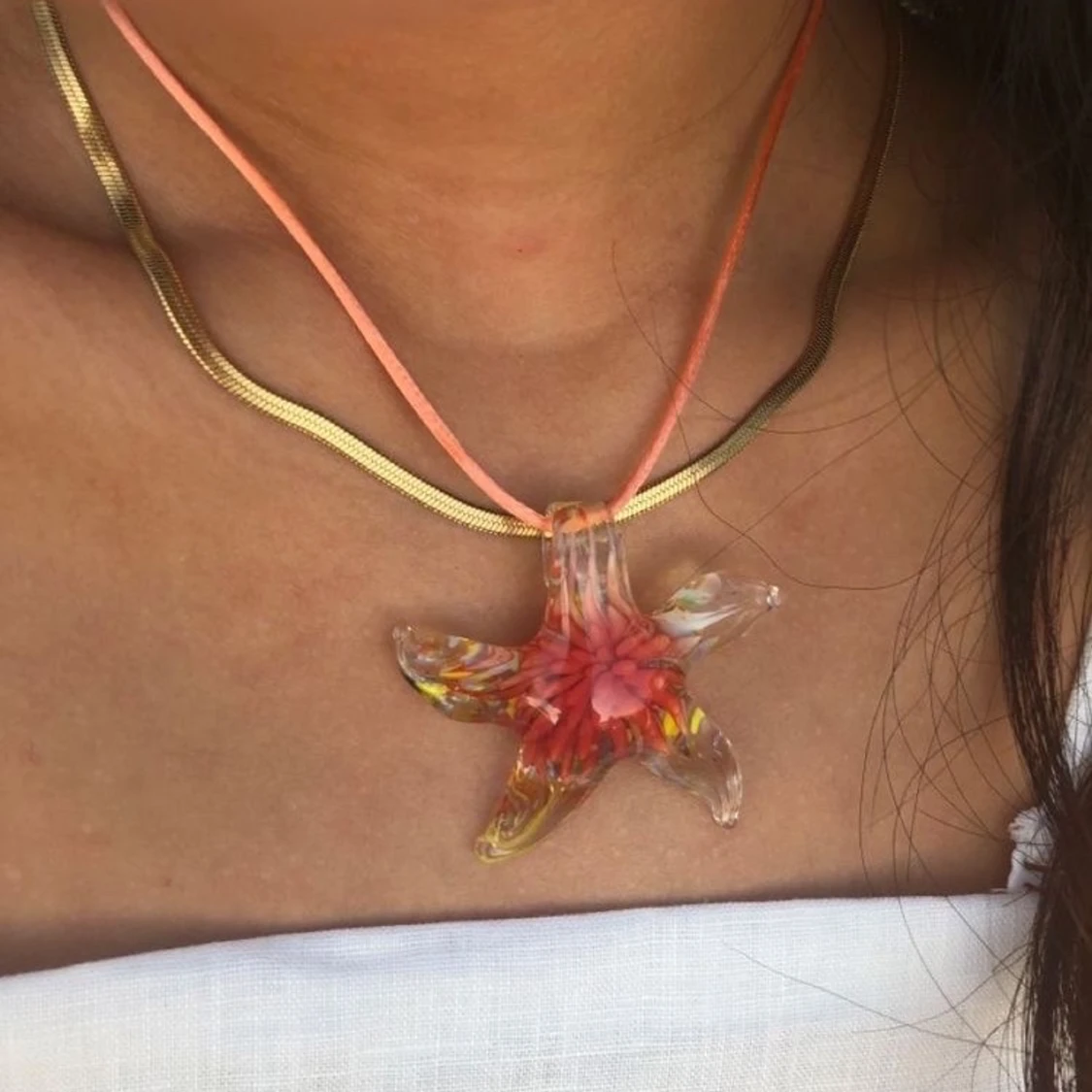 Sjöstjärna halsband - 91