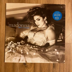 Madonna LP - Madonnas "like a virgin" från 1986 aldrig själv använt !Kan inte garantera att den funkar! 