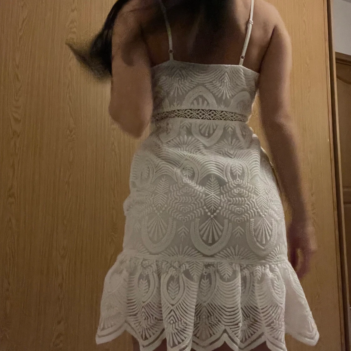 Vit Studentklänning xs - 90