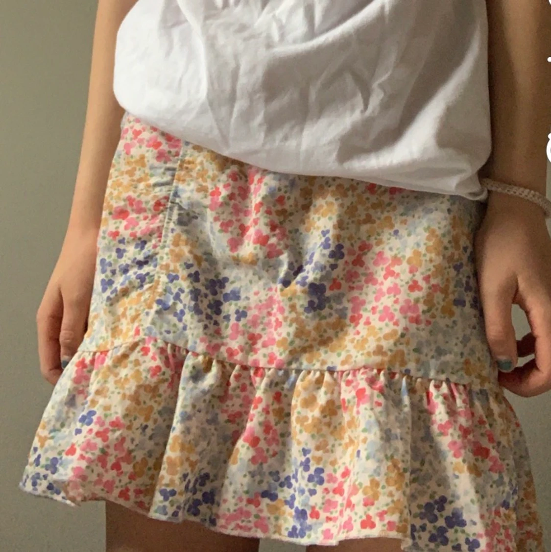 Blommig kjol💗 - 90