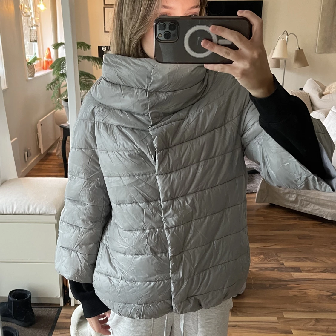 trekvartsärm jacka  - 91