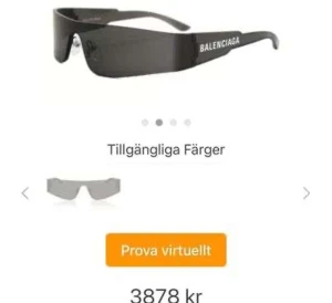 Äkta Balenciaga Solglasögon  - Äkta Balenciaga solglasögon utan låda och kvittot. Ny skick